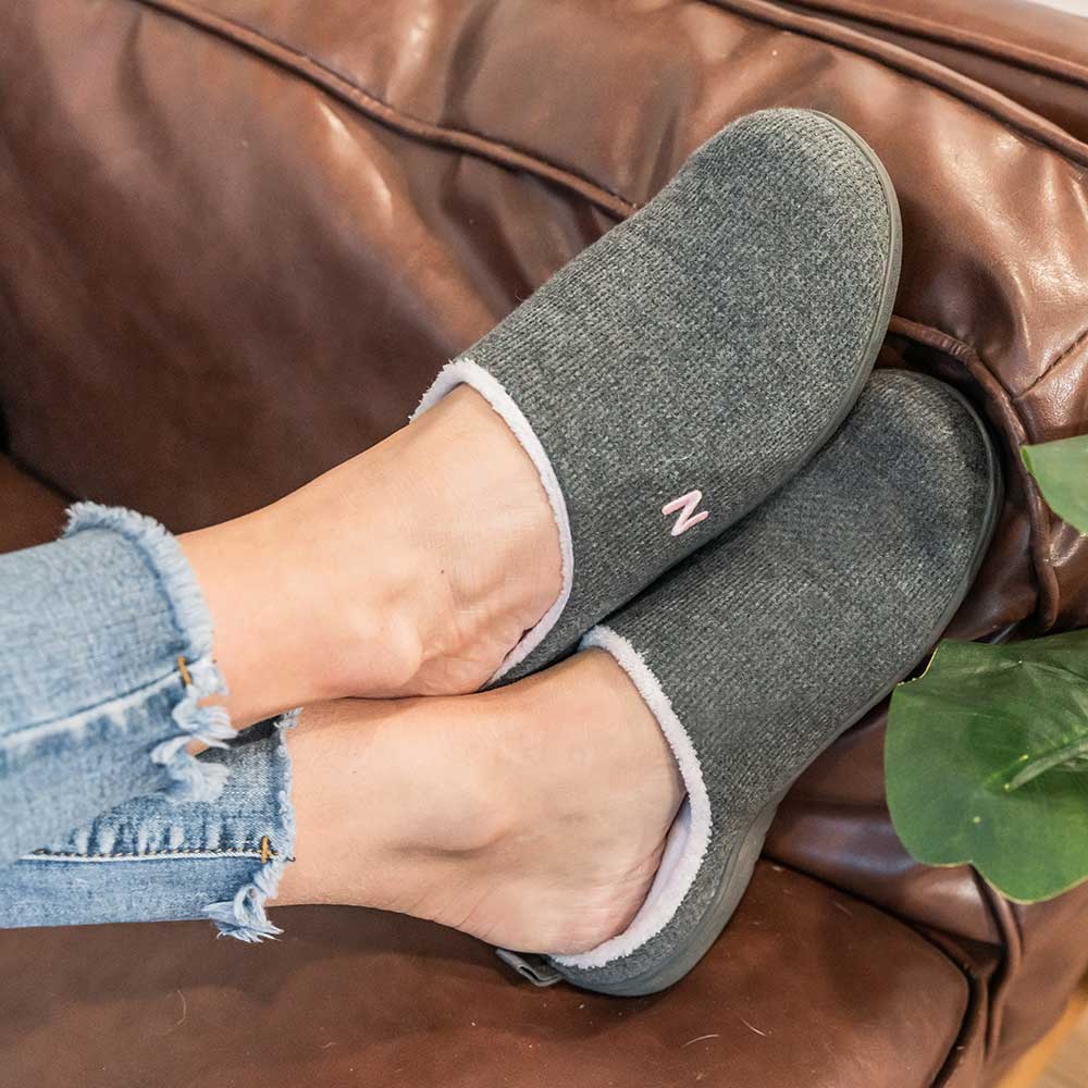 Zullaz Womens Slipper Grey